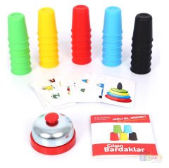 Çılgın Bardaklar (Hızlı Bardaklar) Beceri Zeka Oyuncakları