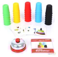 Çılgın Bardaklar (Hızlı Bardaklar) Beceri Zeka Oyuncakları