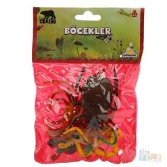 Böcekler Seti (Oyuncak Hayvanlar) Poşetli