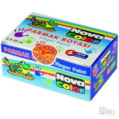 Parmak Boyası 6'Lı Paket 6x25 ml
