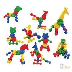 Animals Yapı Lego 37 Parça Blokları Eğitici Oyuncak