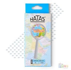 Plastik Büyüteç 50 mm (Plastik Sap, Çerçeve, Mercek) Hatas