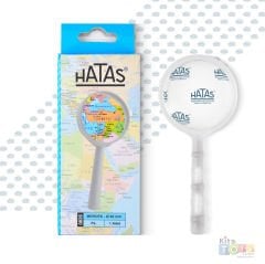 Plastik Büyüteç 40 mm (Plastik Sap, Çerçeve, Mercek) Hatas