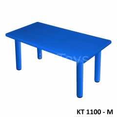 Kral Masa Metal Ayak Mavi