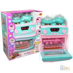 Fırınlı Ocak Pilli (Anaokulu Oyuncak Mutfak Setleri) 02609