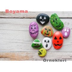 5 Kg Doğal Taş 5-9 cm Çap Dekoratif-Boyama Çakıl Taşları