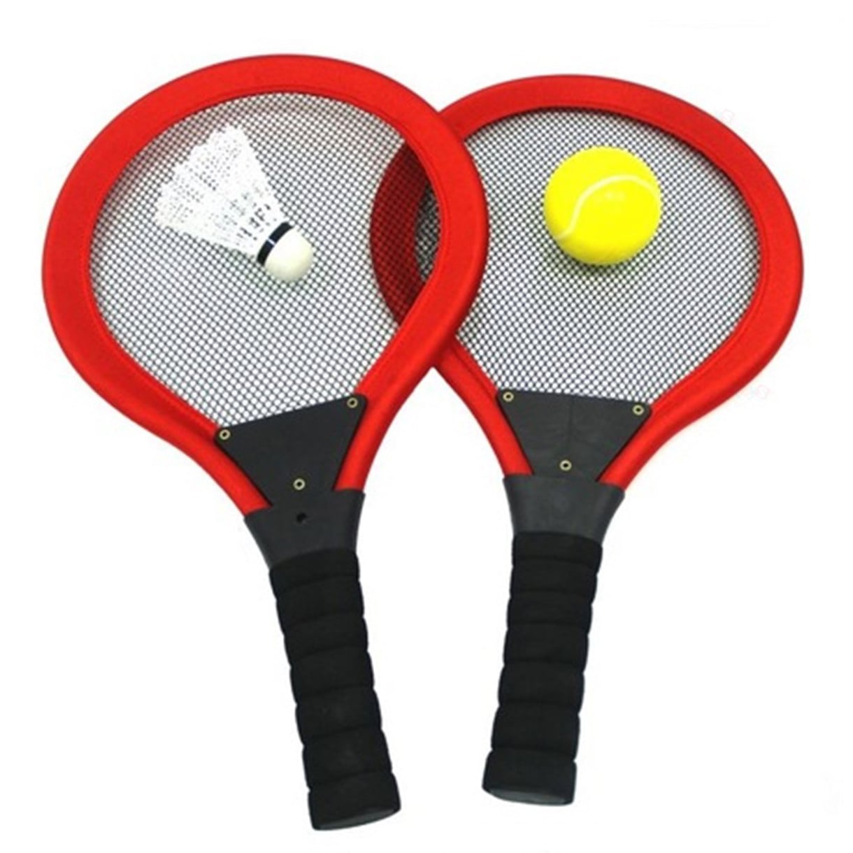 Badminton Seti (Spor Oyun Malzemesi-Oyuncak Tenis Bedmintın) Kırmızı