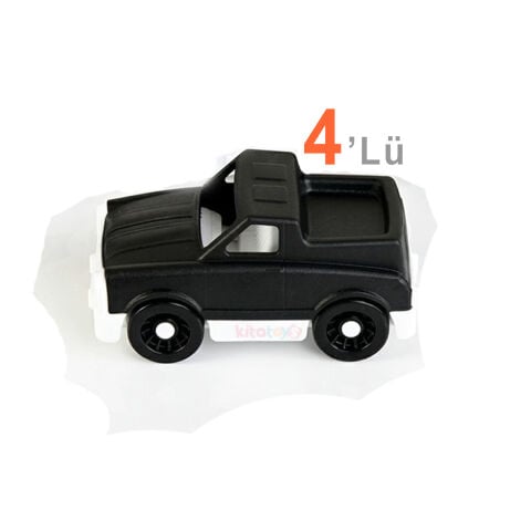Kırılmaz Arabalar 4'Lü Miniq City Car (Araçlar)