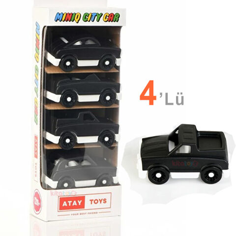 Kırılmaz Arabalar 4'Lü Miniq City Car (Araçlar)
