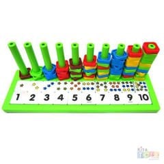 Rakam Oyunu 76 Parça Matematik İşlem (Sayılar Seti)