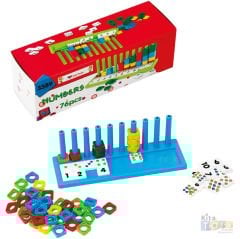 Rakam Oyunu 76 Parça Matematik İşlem (Sayılar Seti)