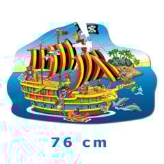 Korsan Gemisi (DEV BOY) Puzzle (Anaokulu Oyuncak)