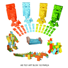 Art Blok 132 Parça (Yapı Blokları)
