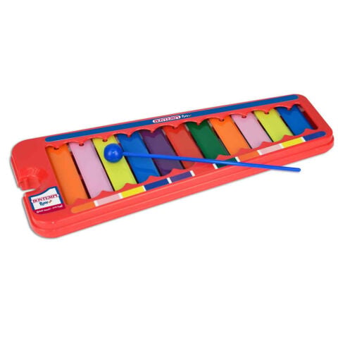 Renkli Metal Ksilofon 11 Notalı (Bontempi Orff Aletleri)