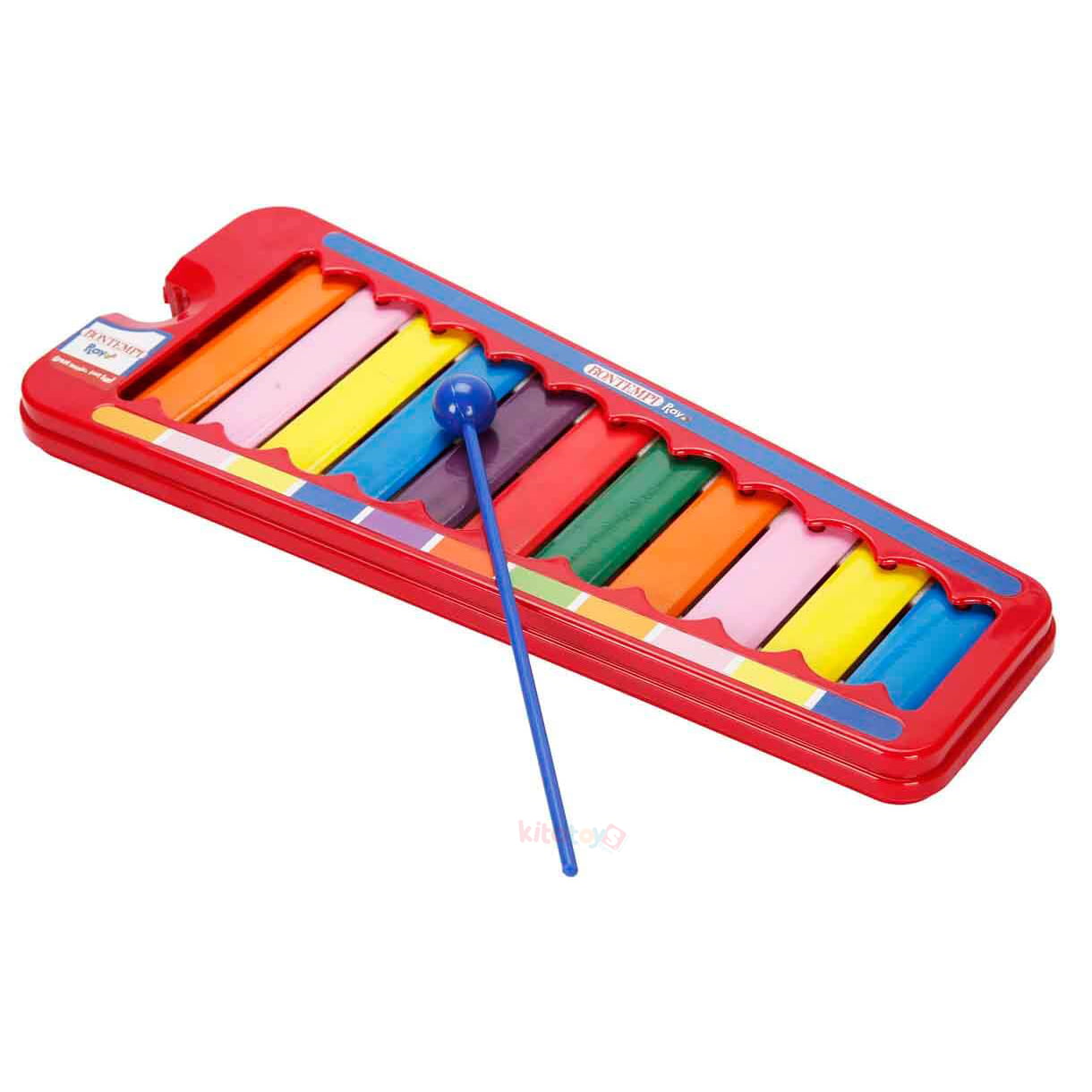 Renkli Metal Ksilofon 11 Notalı (Bontempi Orff Aletleri)