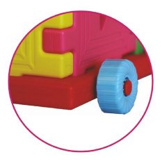 Arabalı Puzzle 12 Parça (Yapı Oyuncakları)