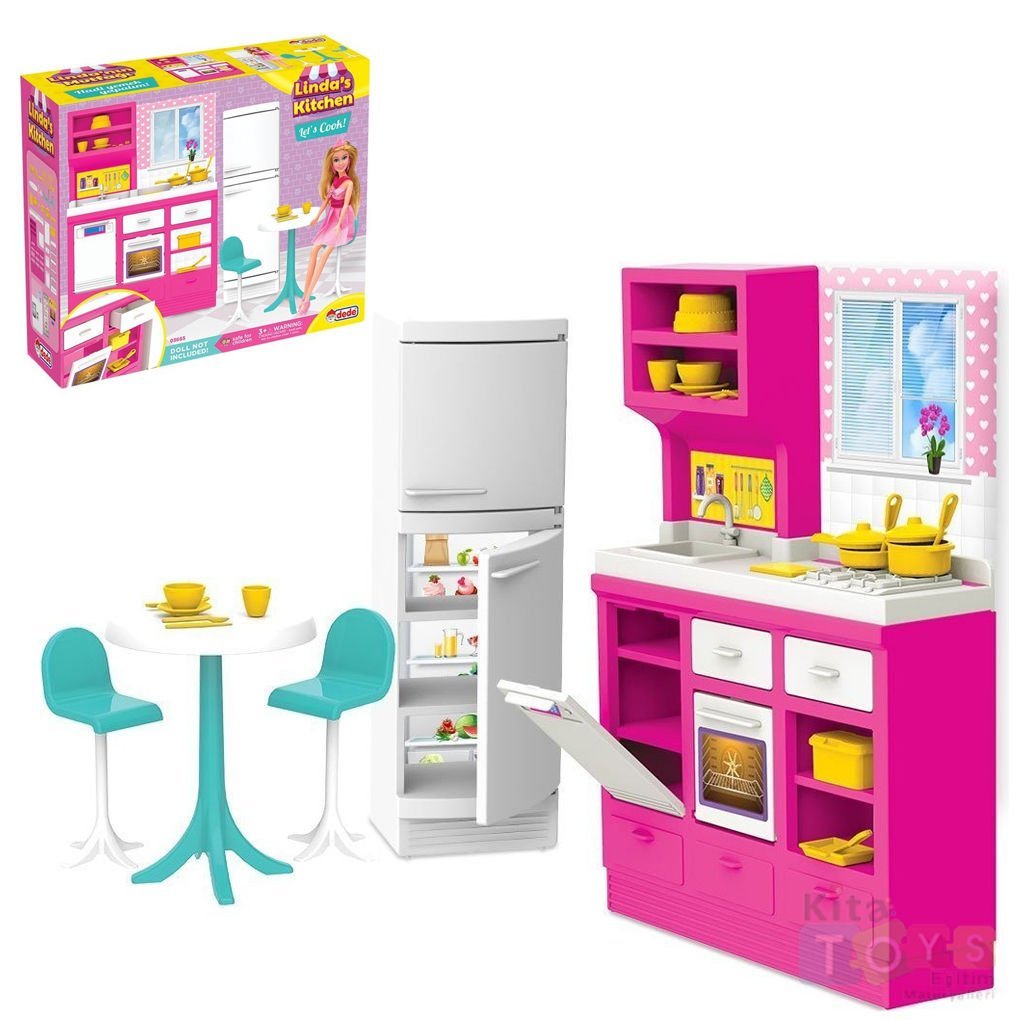 Linda'nın Mutfağı Oyun Seti (Mini Evcilik Oyuncakları) 03665