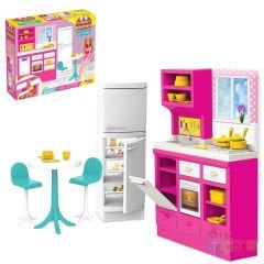 Linda'nın Mutfağı Oyun Seti (Mini Evcilik Oyuncakları) 03665