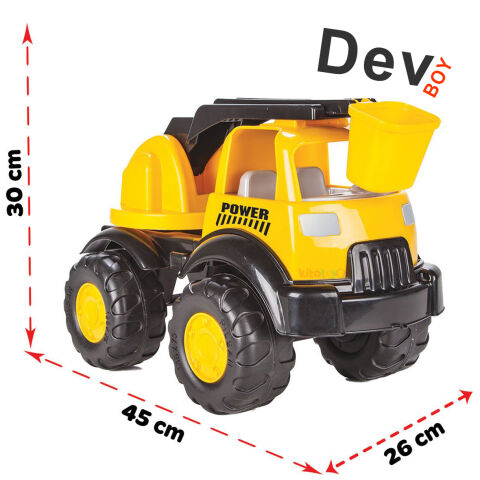 Power İş Kamyonu (DEV Araç) Kara Taşıtı Oyuncak 06521