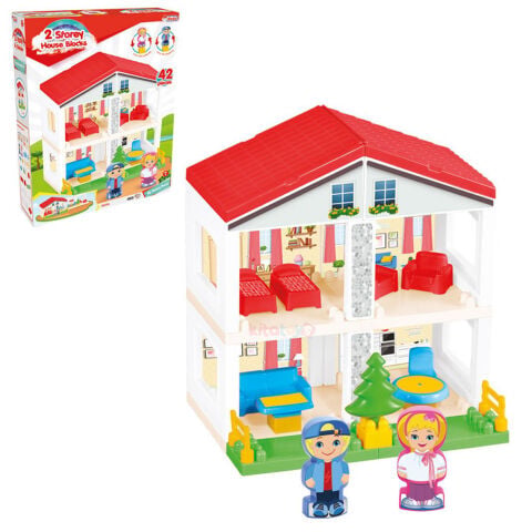 2 Katlı Ev Blokları 36 Parça Lego Blocks 03234