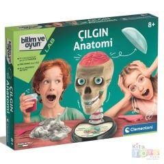 Çılgın Anatomi Modeli (İnsan Kafatası İskelet Sistemi Maketi) 64322