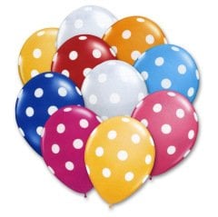 Puantiyeli  Balon 25 Adet (Karışık Puanlı)