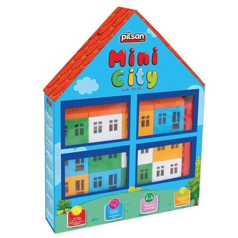 Mini Kent 34 Parça (Anaokulu Oyuncakları) Lego