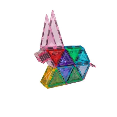 MagBlock Manyetik Bloklar 72 Parça 7,5 cm 3D (Mıknatıslı Legolar) QXCW