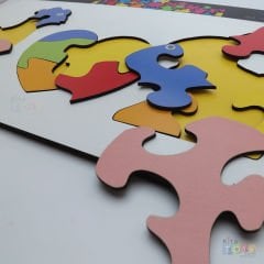 Kankalar Ahşap Puzzle Hayvanlar (Kreş Oyuncakları)