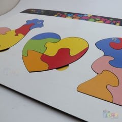 Kankalar Ahşap Puzzle Hayvanlar (Kreş Oyuncakları)