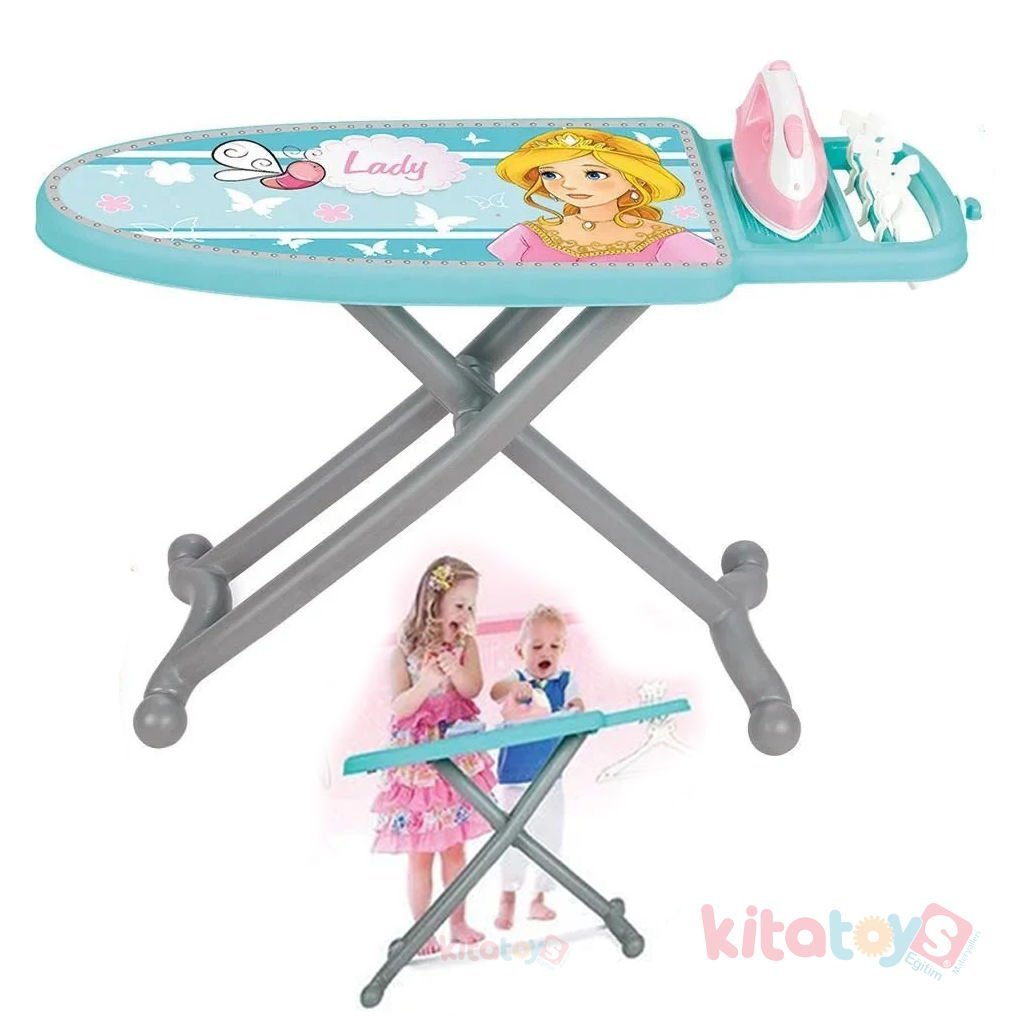 Lady Ütü Masası BÜYÜK BOY (Evcilik Oyuncakları) Pilsan