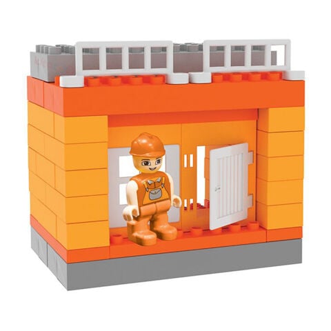 Double Blocks İnşaat Seti 52 parça (Lego İnşaat Araçları) 03 612