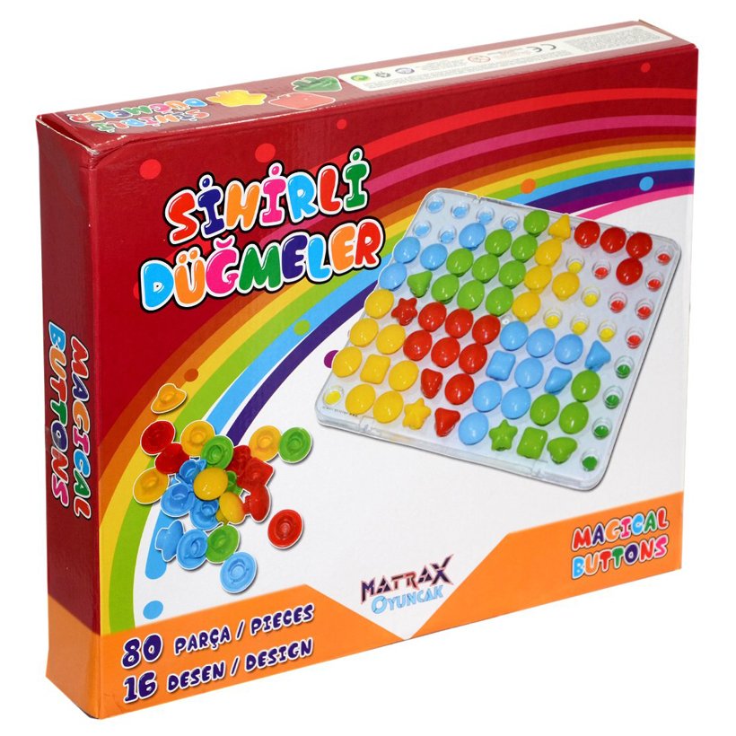 Sihirli Düğmeler 80 Parça