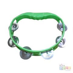 Plastik Zilli Tef  17 cm (Büyük) Orff Aletleri