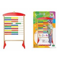 100 Lü Abaküs (Ahşap Sayı Boncuk)