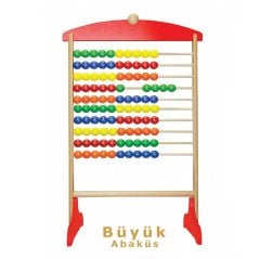 100 Lü Abaküs (Ahşap Sayı Boncuk)