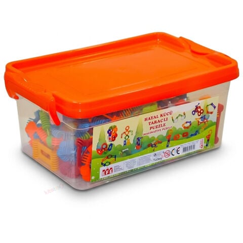 Hayal Gücü Taraklı Puzzle (Eğitici Oyuncak Lego) 462