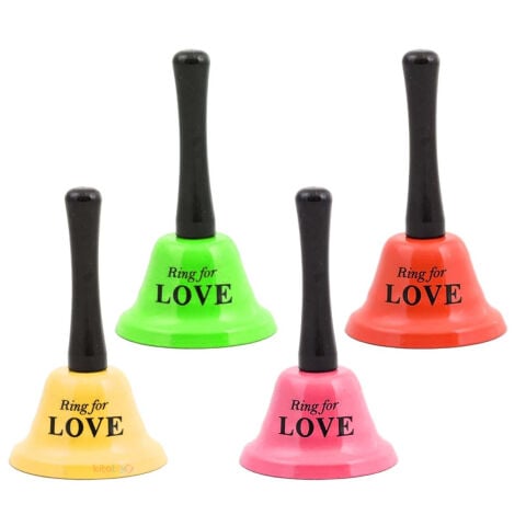 Metal El Zili Ring For A Love (Sınıf Okul Teneffüs Çanı) Orta Boy