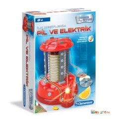 Pil ve Elektrik Keşif Deney STEM Seti 64563