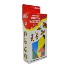 Manyetik Tangram (Anaokulu Zeka Oyunu Kartları)