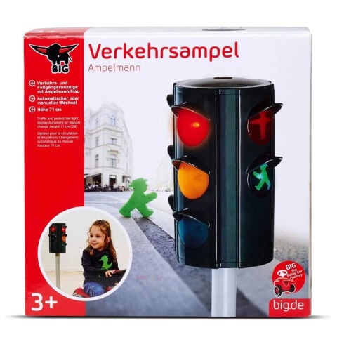Büyük Trafik Işığı 71 cm (Yol Lambası Işıkları) BİG Oyuncak