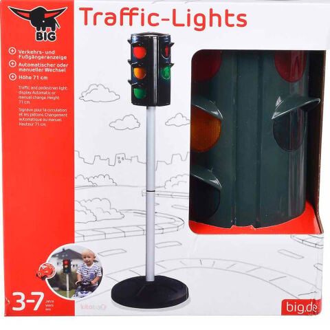 Büyük Trafik Işığı 71 cm (Yol Lambası Işıkları) BİG Oyuncak