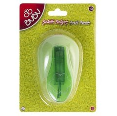 Şekilli Delgeç 5cm Büyük Boy (Çiçek Eva Kağıt Şekilgeç)