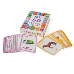 Flash Cart İlk 50 Sözcük (Kreş Eğitim Seti)