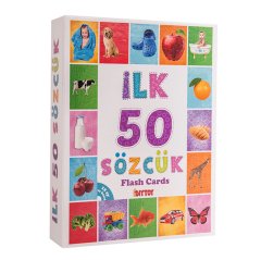Flash Cart İlk 50 Sözcük (Kreş Eğitim Seti)