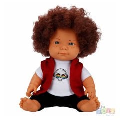 Kıvırcık Saçlı Bebek 35 Cm Curly Anaokulu Oyuncak