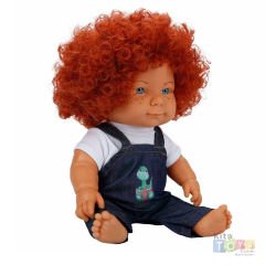 Kıvırcık Saçlı Bebek 35 Cm Curly Anaokulu Oyuncak