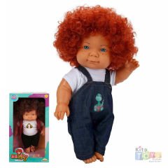 Kıvırcık Saçlı Bebek 35 Cm Curly Anaokulu Oyuncak