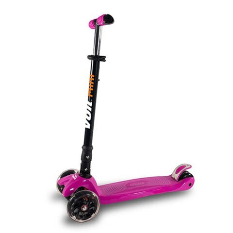 Voit 3 Tekerli Işıklı Scooter 218 FUŞYA (Çocuk Skuter Tekerlekli)