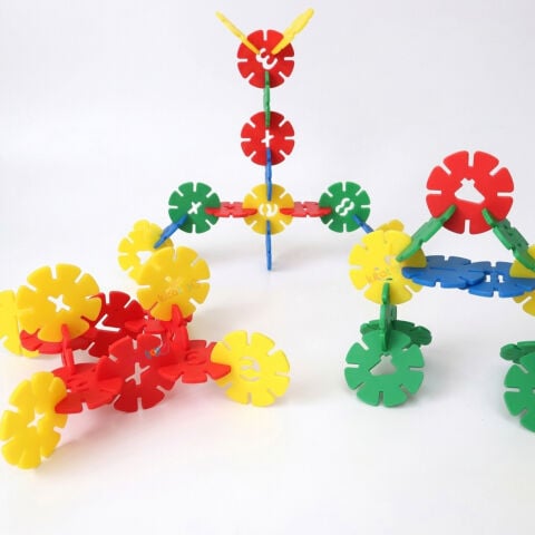 Papatya Lego 192 Parça (Rakamlar ve Çiçekler Yapı Legoları) Mühürlü Geçmeli